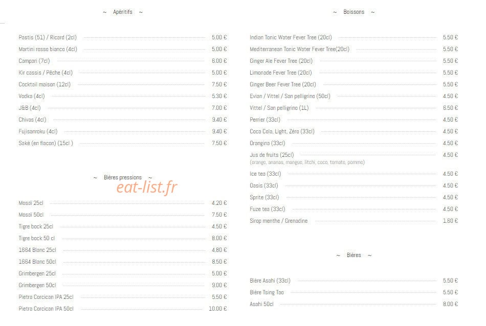 Mosai — carte page 10