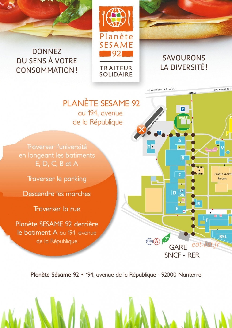 Planete Sesame 92 — carte page 1