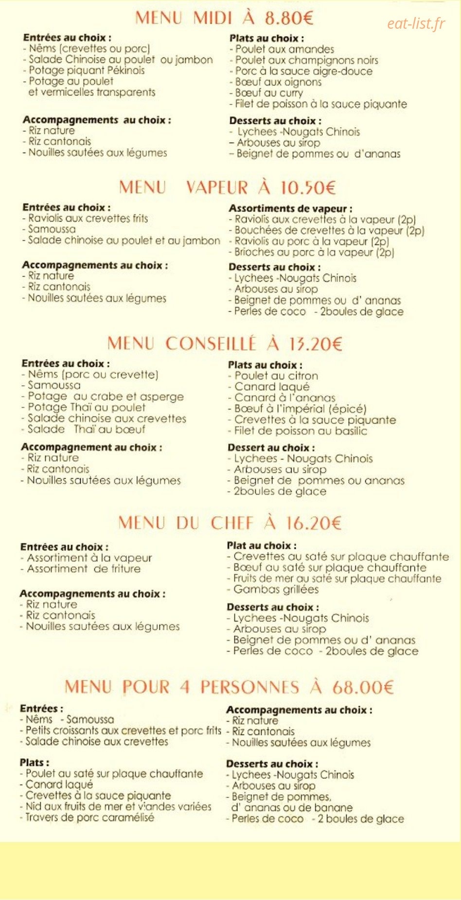 Restaurant Bienvenue A Nanterre Menu Et Photos