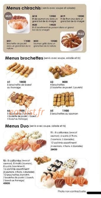 Villa Tokyo — carte page 4