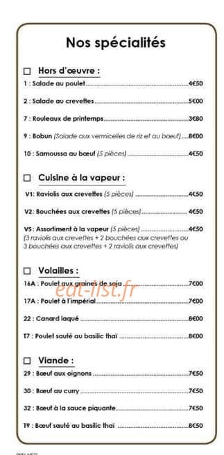 Villa Tokyo — carte page 3