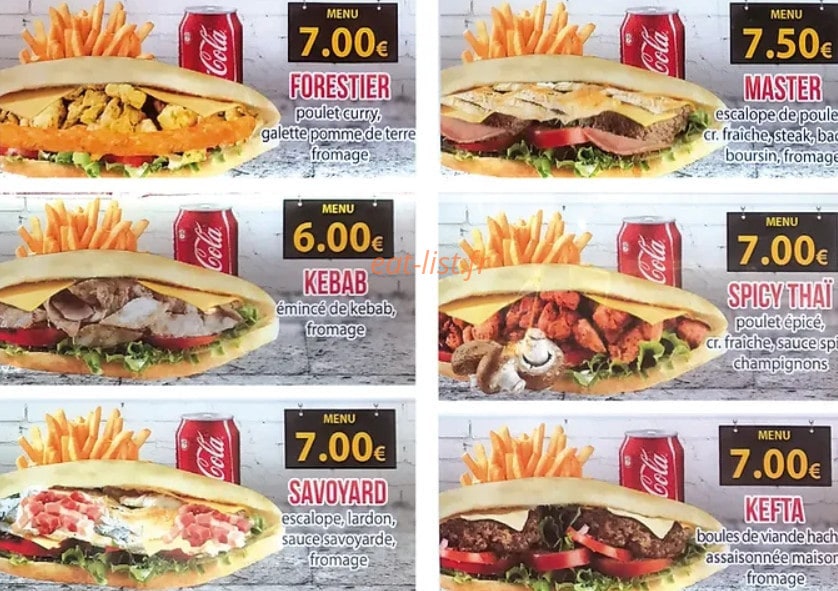 Wonder Food — carte page 5