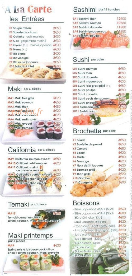 Ajisai — carte page 8