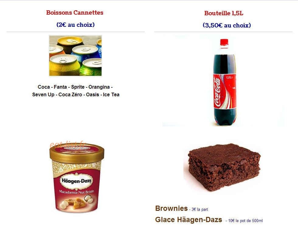 Allo Pizza Boulogne — carte page 3