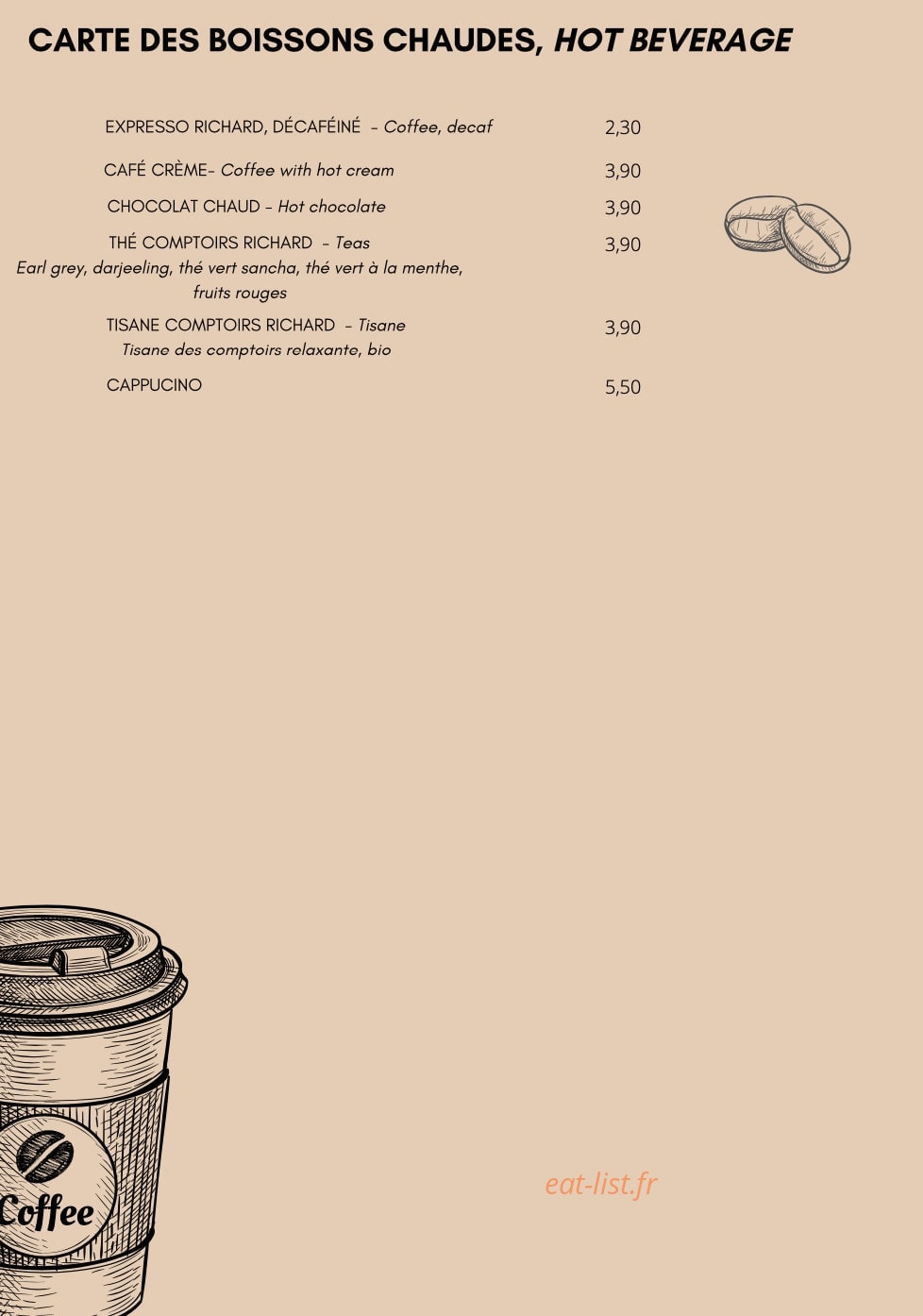 Aveyron Café — carte page 3