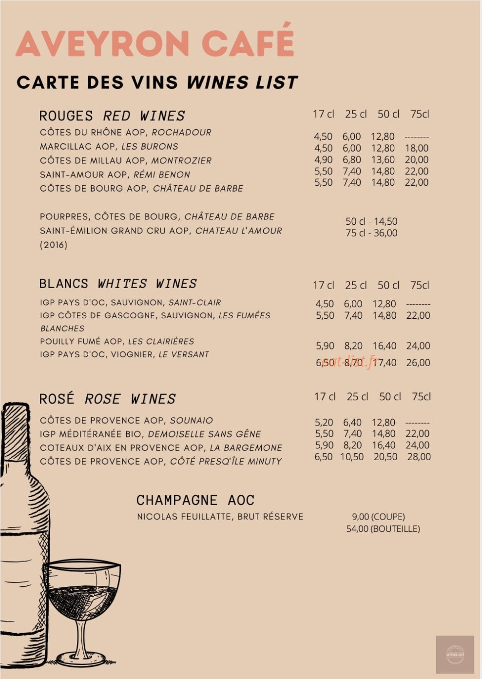 Aveyron Café — carte page 5