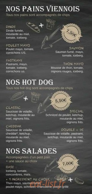 Bagel street — carte page 3
