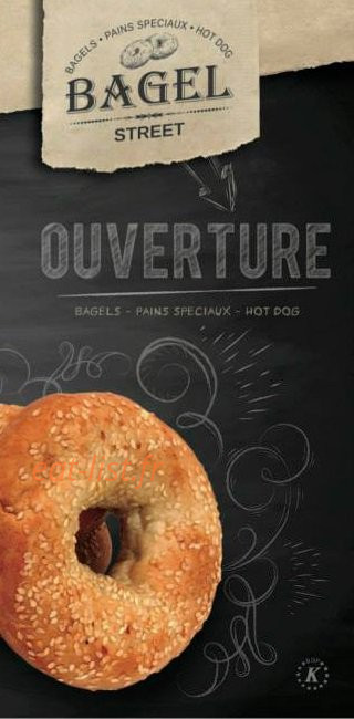 Bagel street — carte page 1
