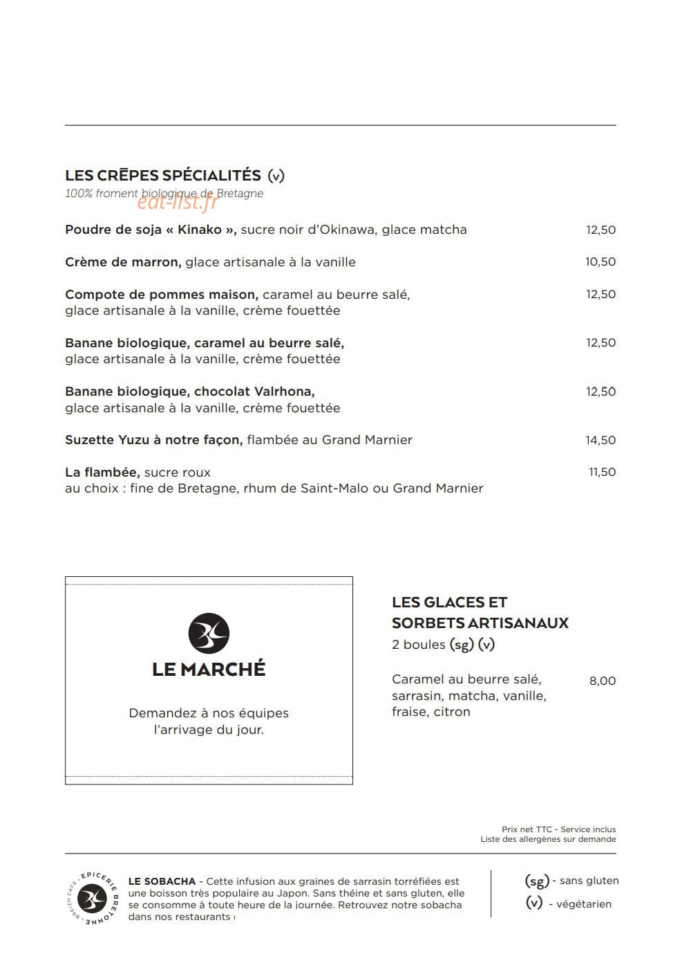 Breizh Café — carte page 6