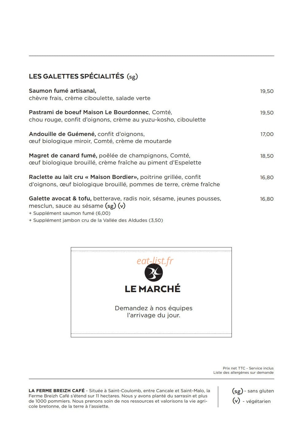 Breizh Café — carte page 4