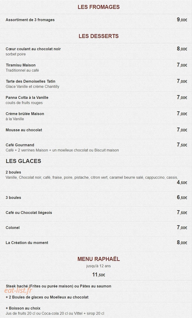 Café côté rive — carte page 3