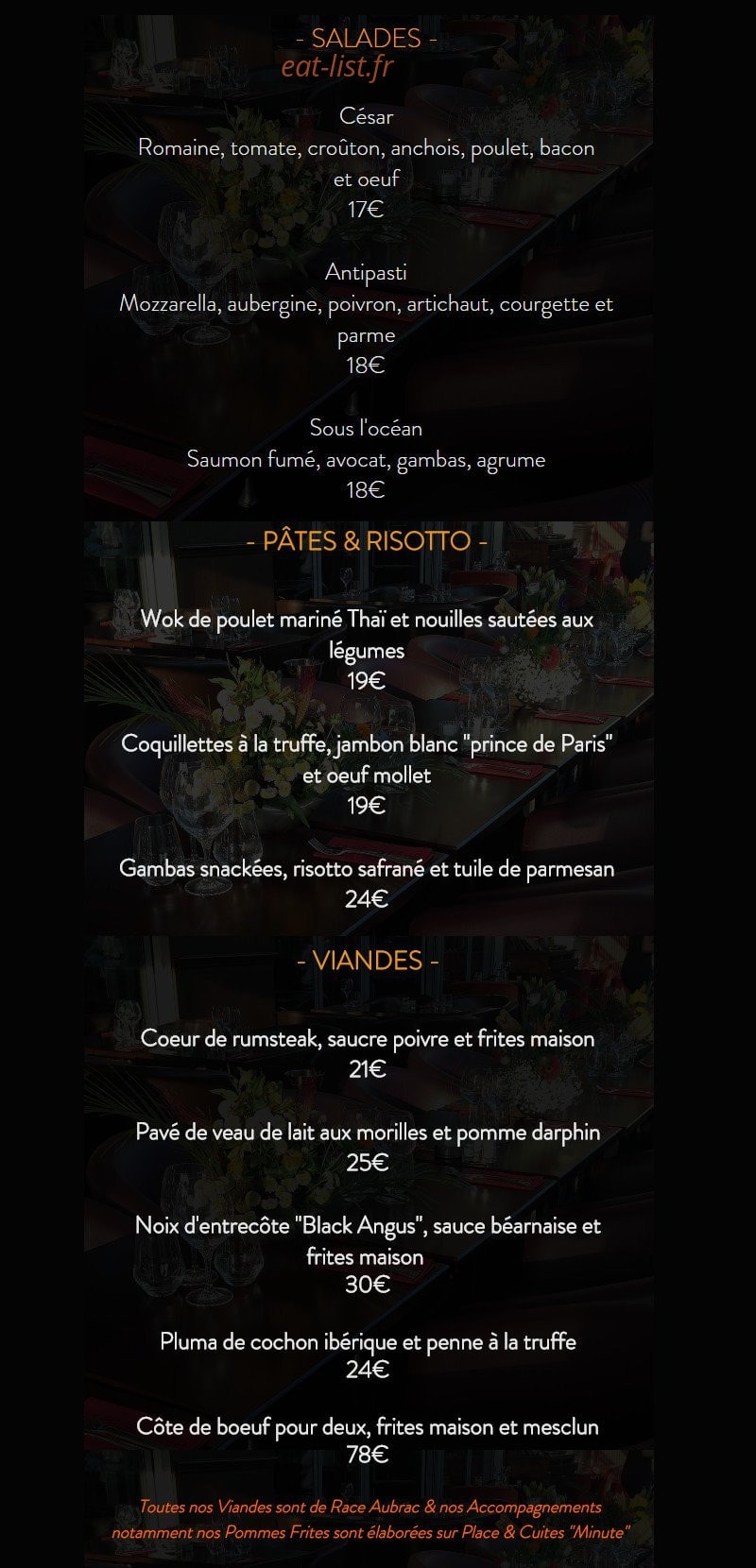 Café Renaud — carte page 2