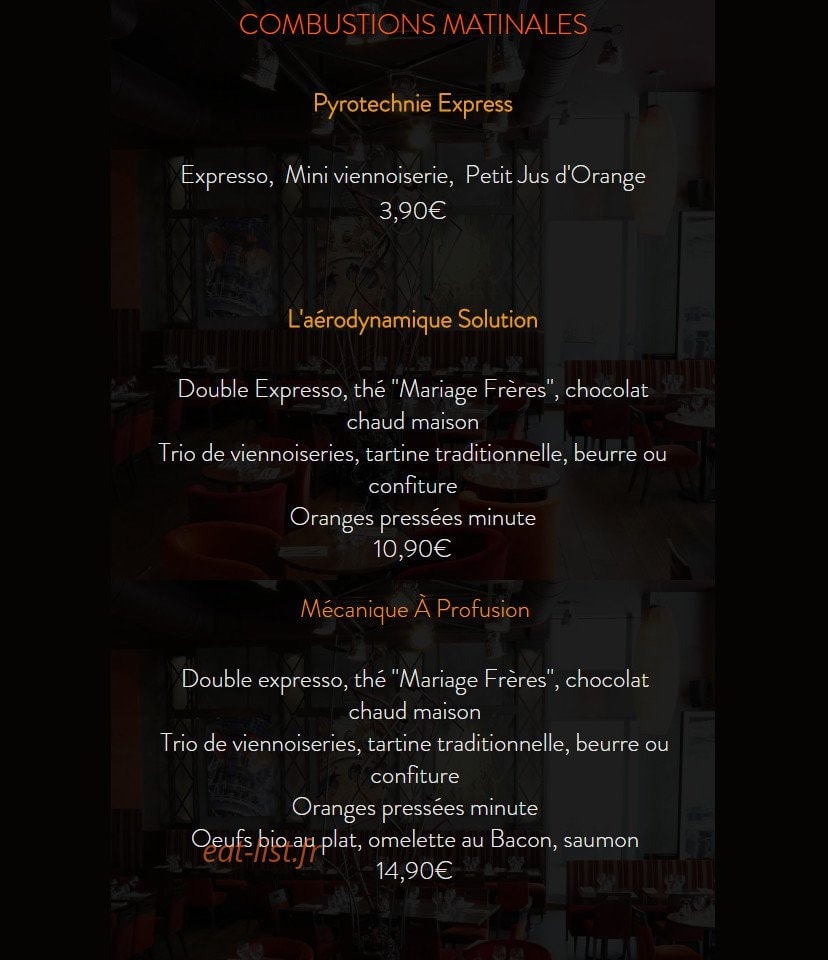 Café Renaud — carte page 7