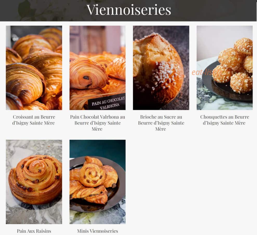 Céline Atelier Gourmand — carte page 2