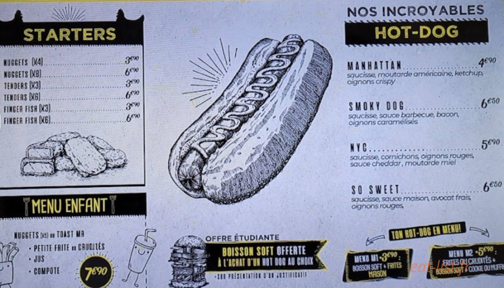 Cheese — carte page 3