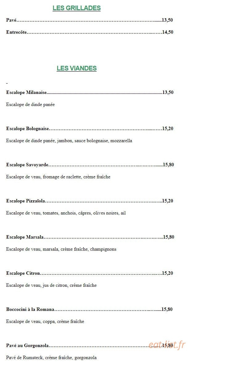 Da Angelo — carte page 5