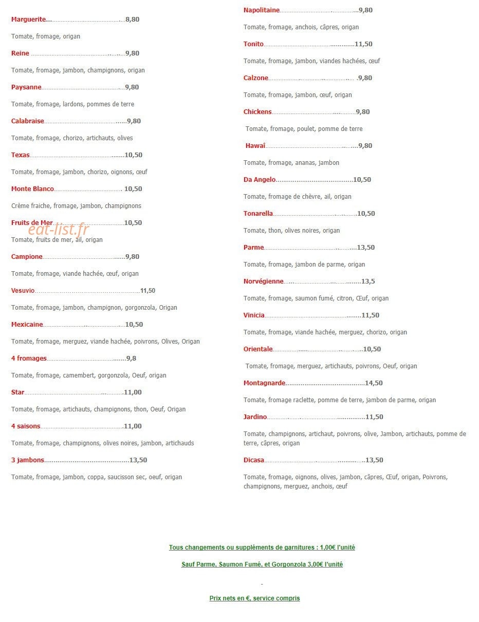 Da Angelo — carte page 4