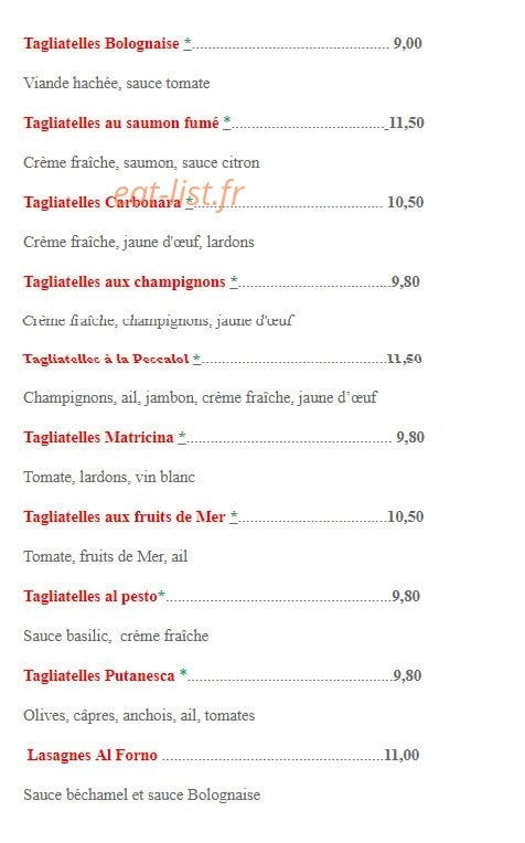 Da Angelo — carte page 2