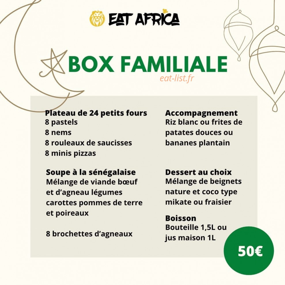 Eat Africa — carte page 3