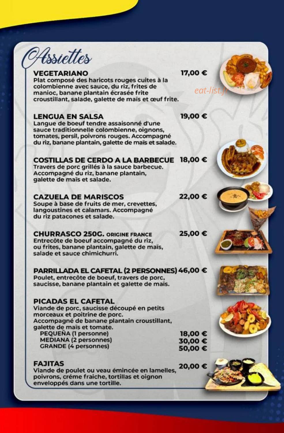 El Cafetal — carte page 4