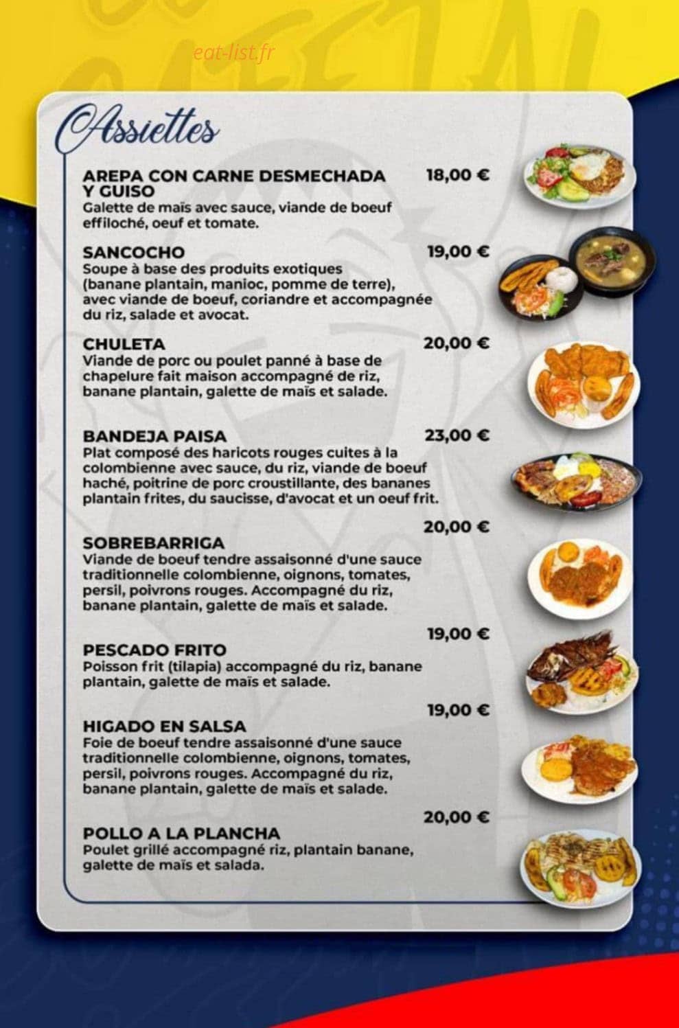 El Cafetal — carte page 3