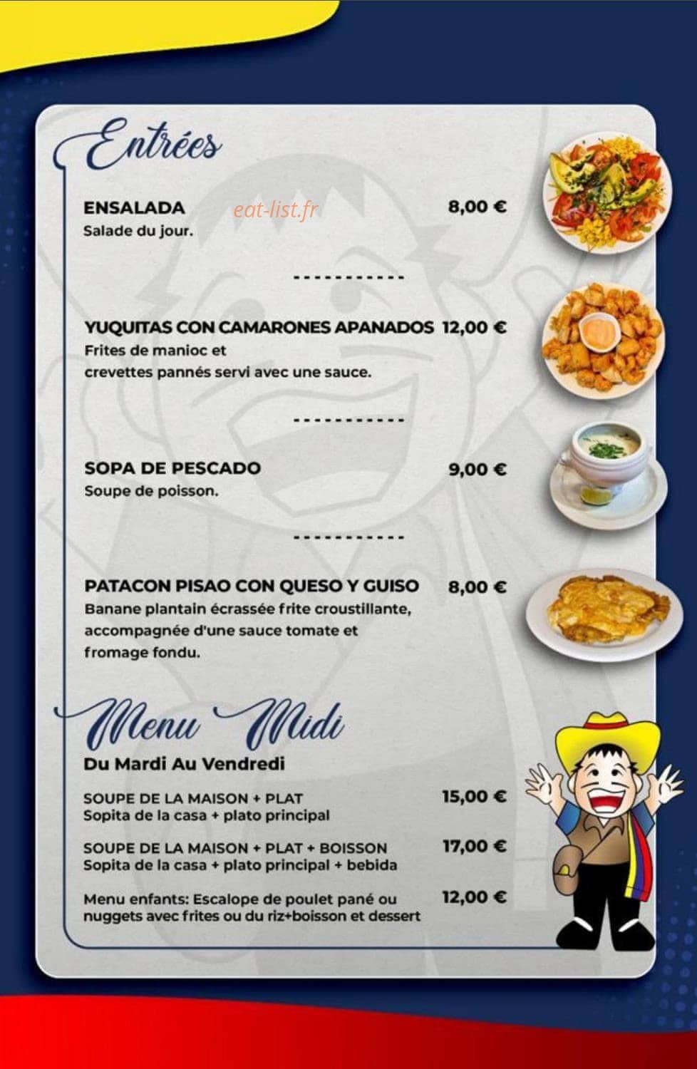 El Cafetal — carte page 2