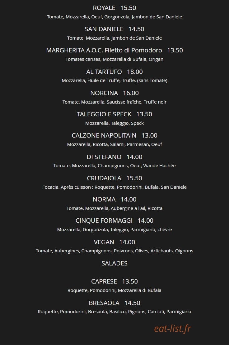 Fratelli Pastore — carte page 2