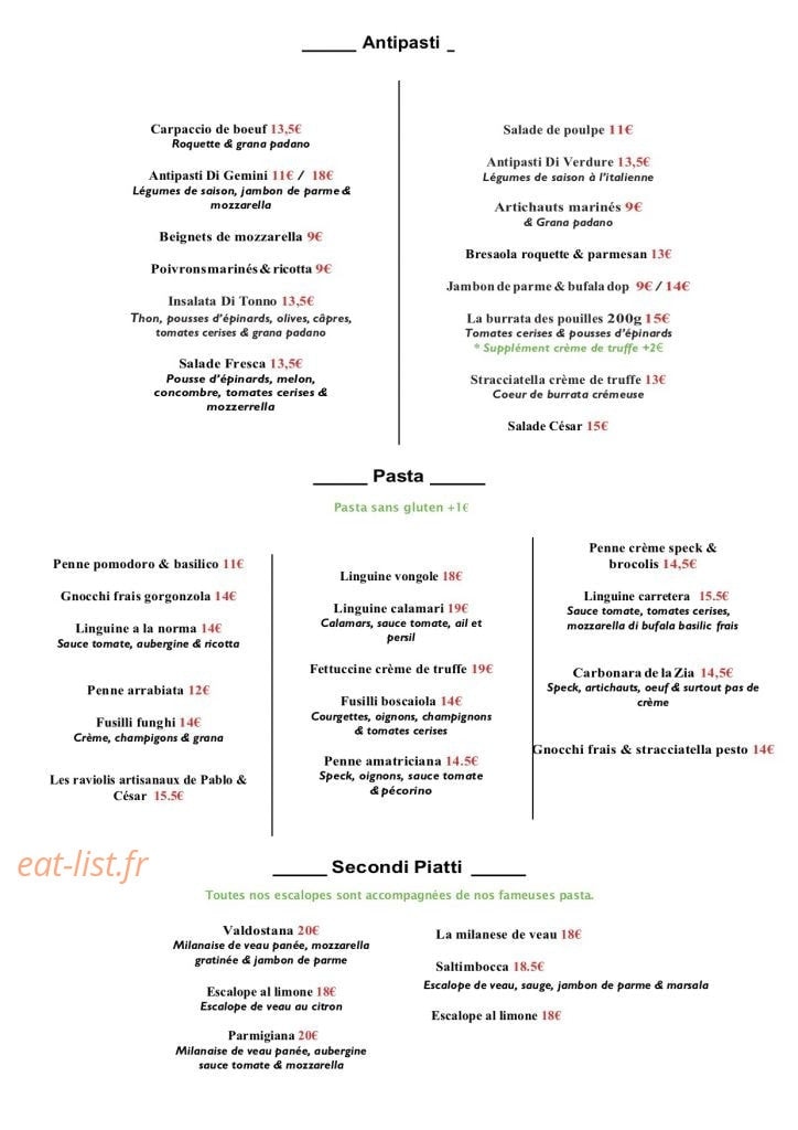 Gemini — carte page 2