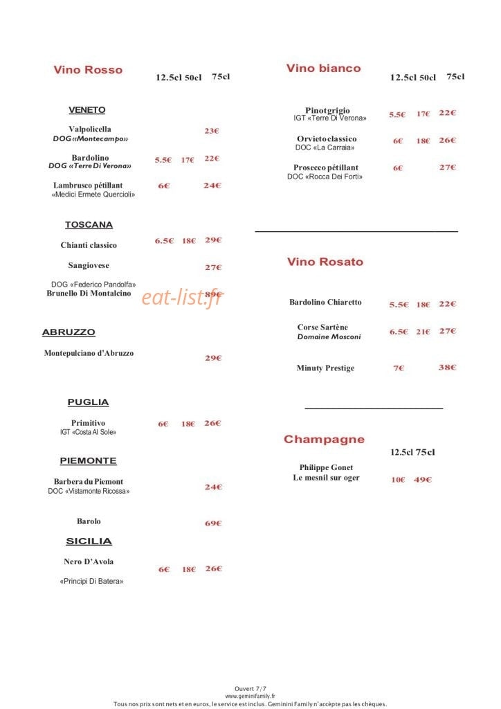 Gemini — carte page 5