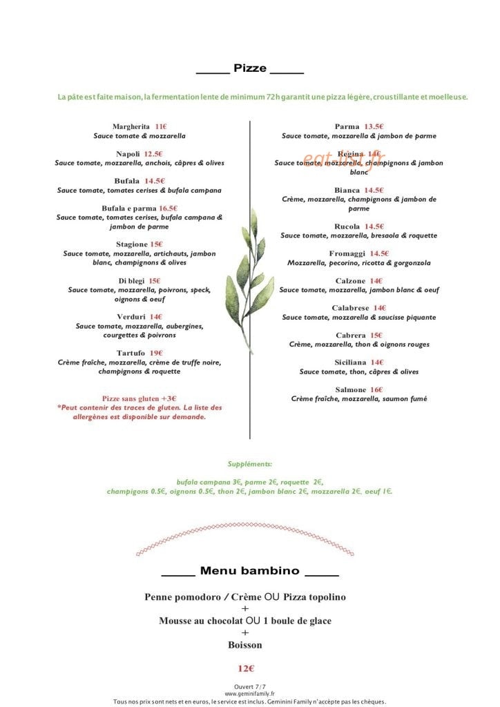 Gemini — carte page 3