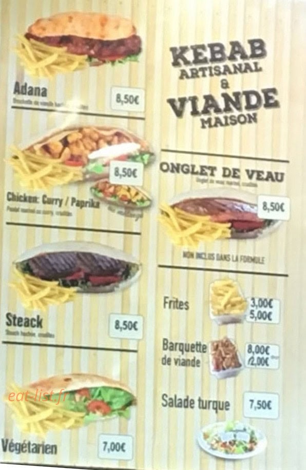 Grill Antalya — carte page 2