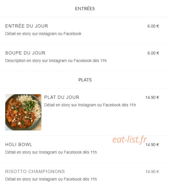 Holi — carte page 2