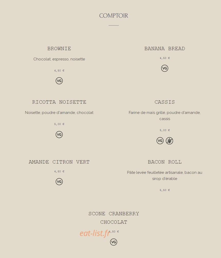 Homie's Kitchen — carte page 3