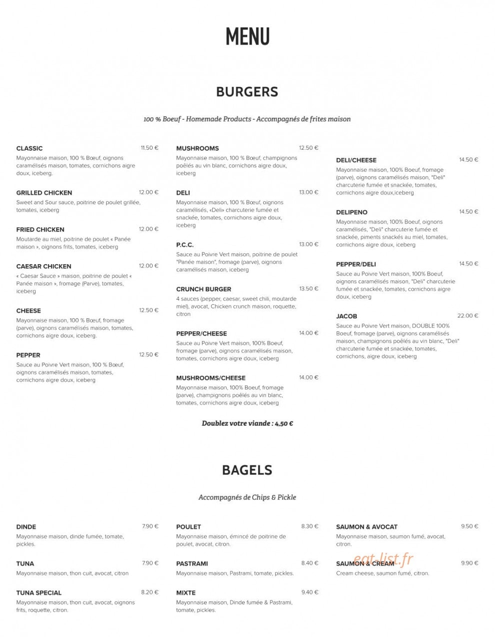 JACOB Meatpacker — carte page 1