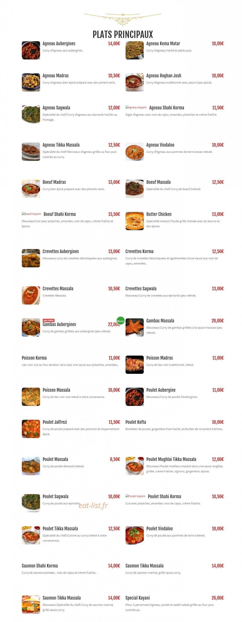 Kayani — carte page 2