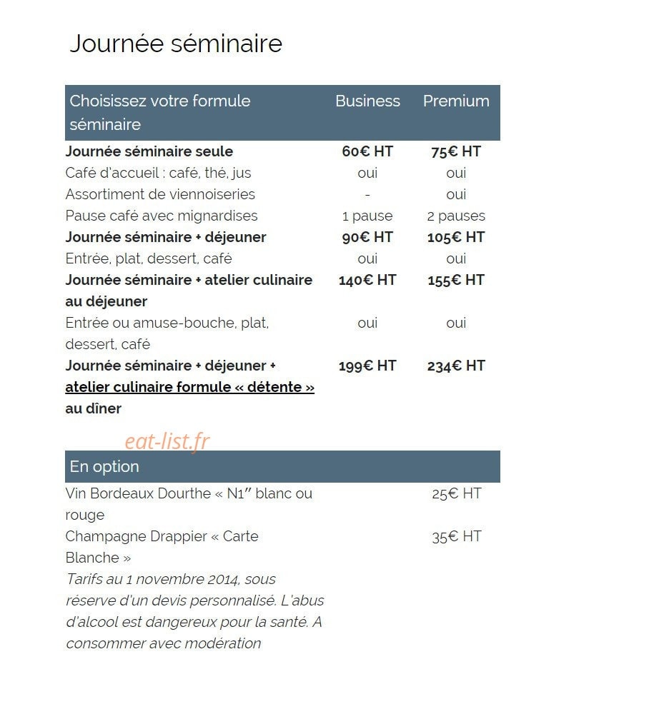 Kitchen Studio Le loft des amoureux du gout — carte page 2