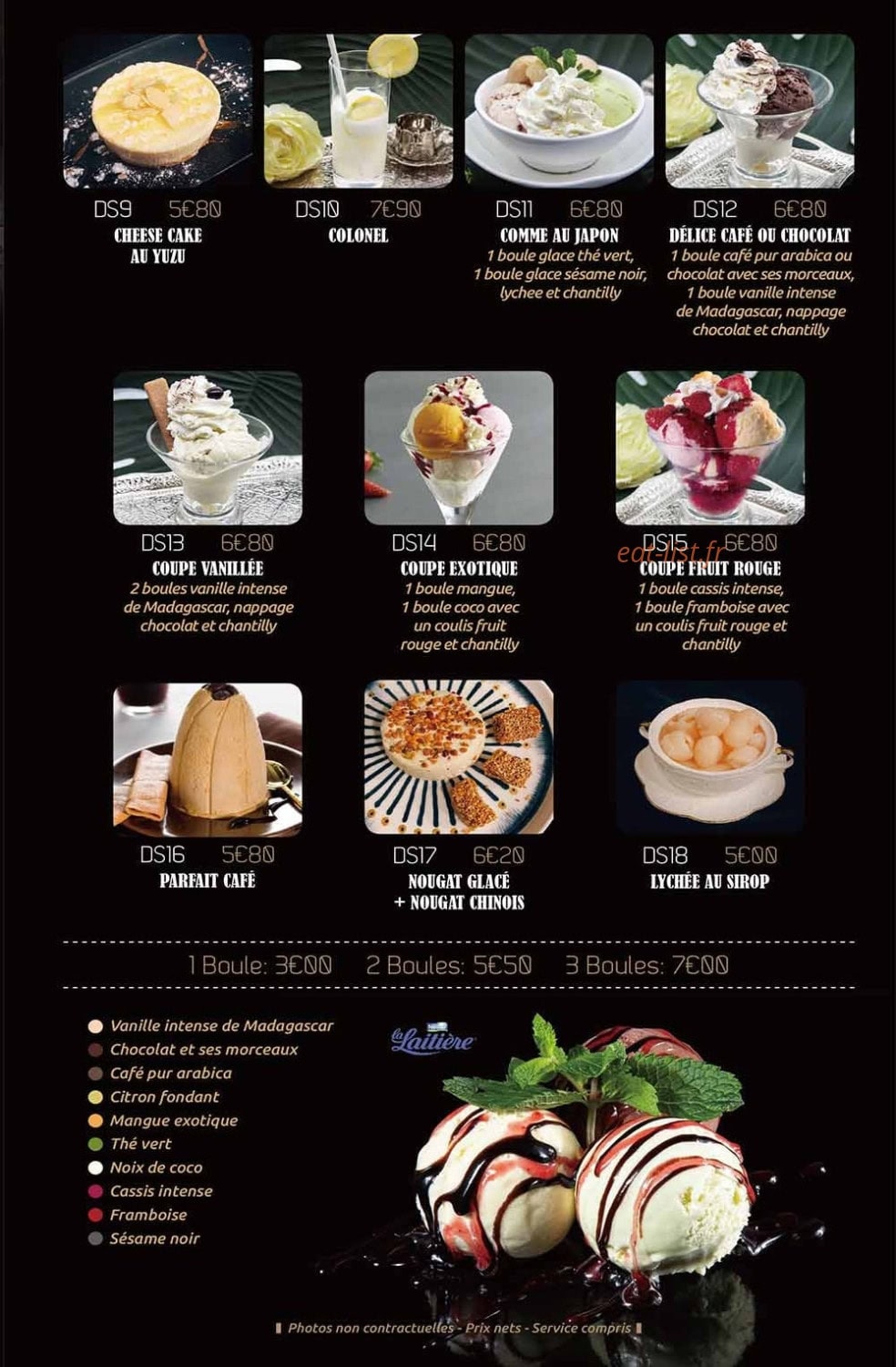 Korea Kit’chen — carte page 19