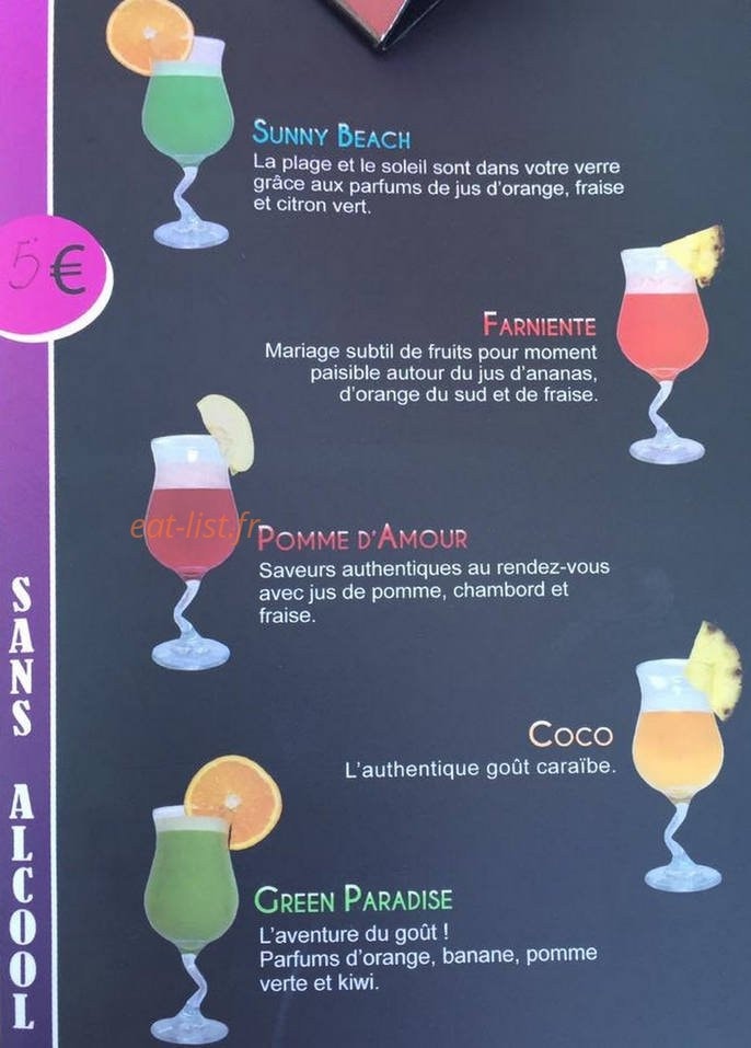 L' Escale — carte page 3