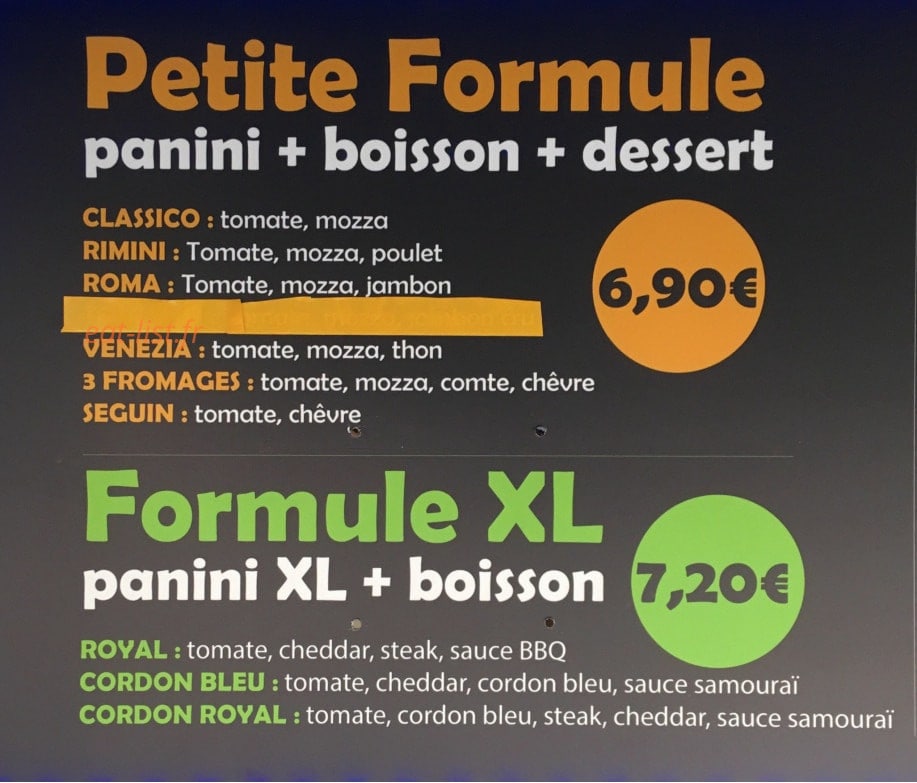 La Casa Del Panini — carte page 1
