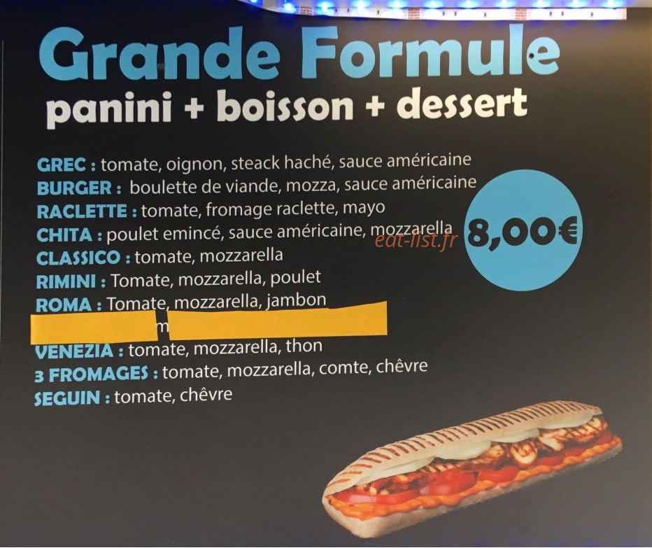 La Casa Del Panini — carte page 2