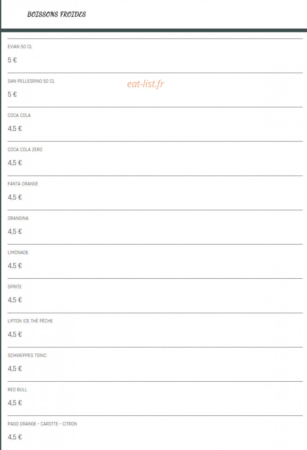 La Vela — carte page 13