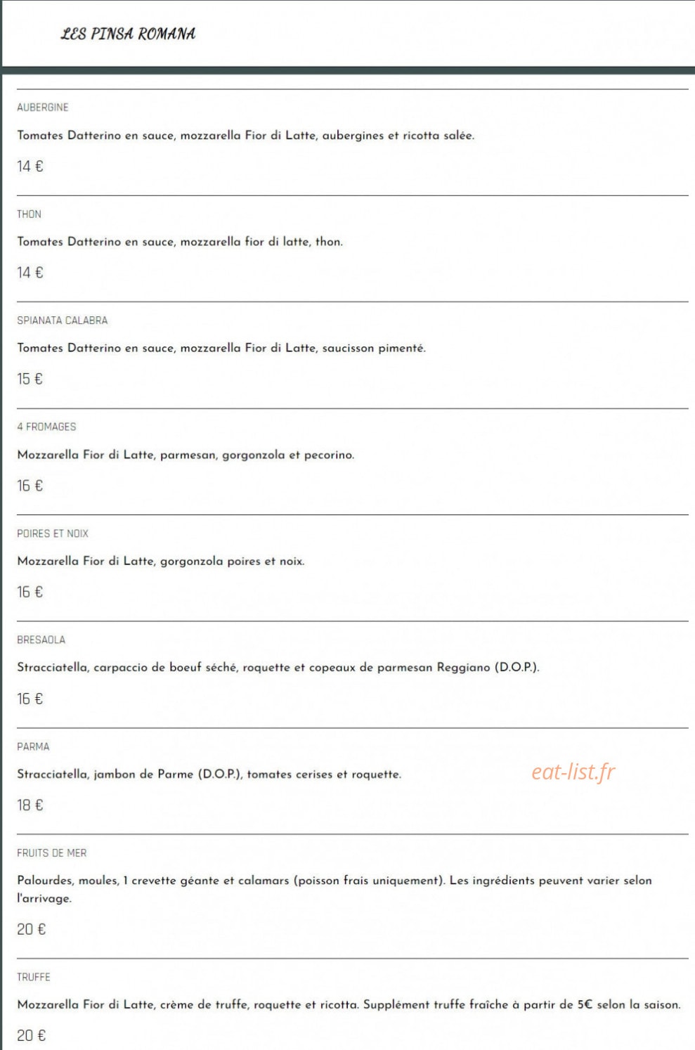 La Vela — carte page 7