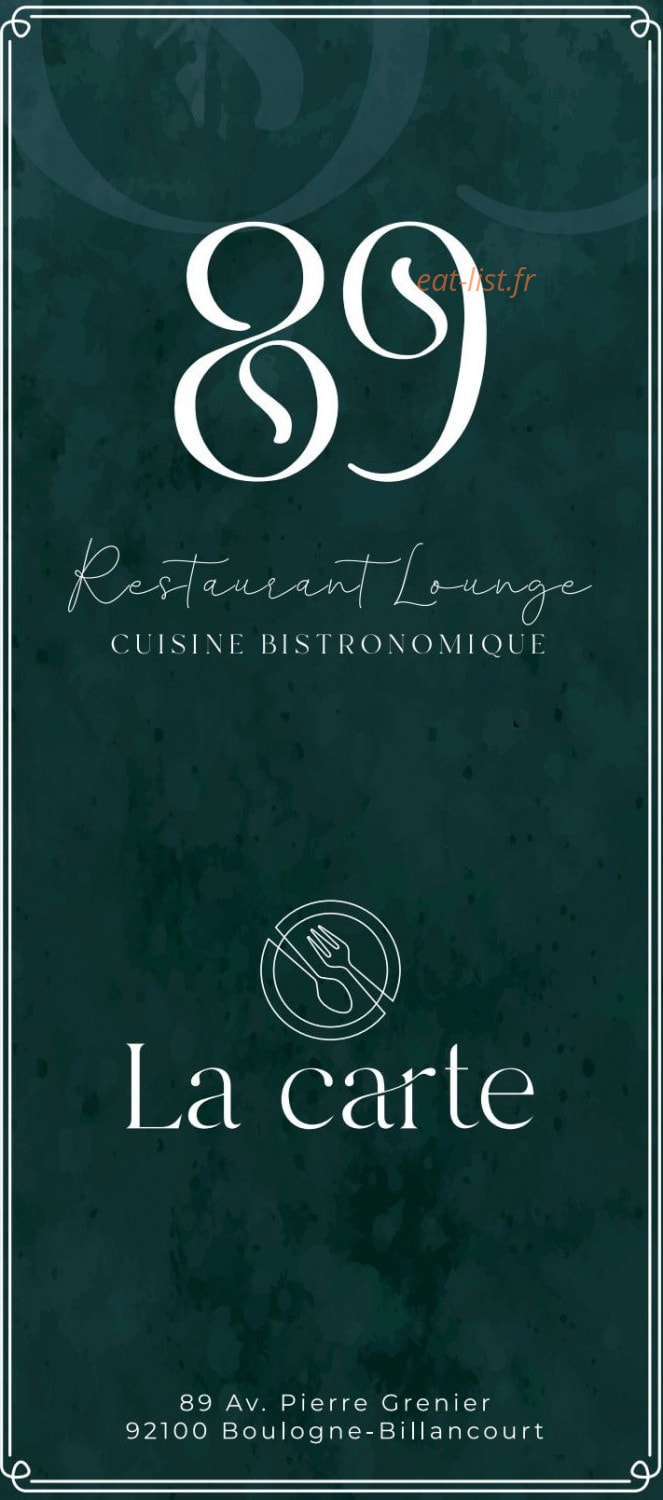Le 89 — carte page 1