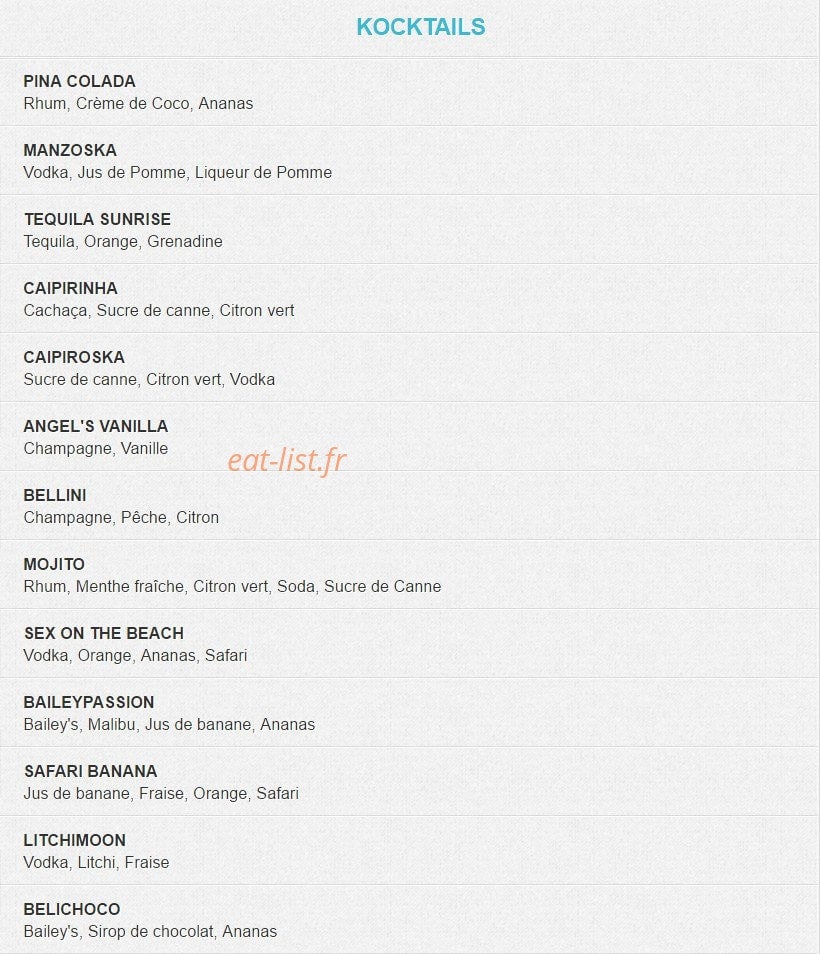 Le Chaves — carte page 1