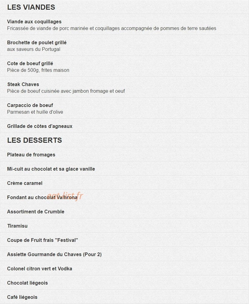 Le Chaves — carte page 3