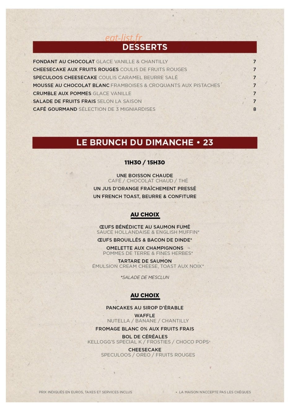 Le Gotham — carte page 2