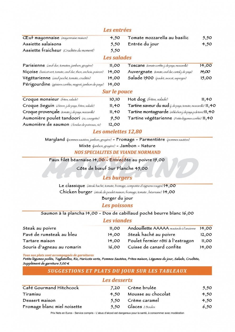 Le Maryland — carte page 5