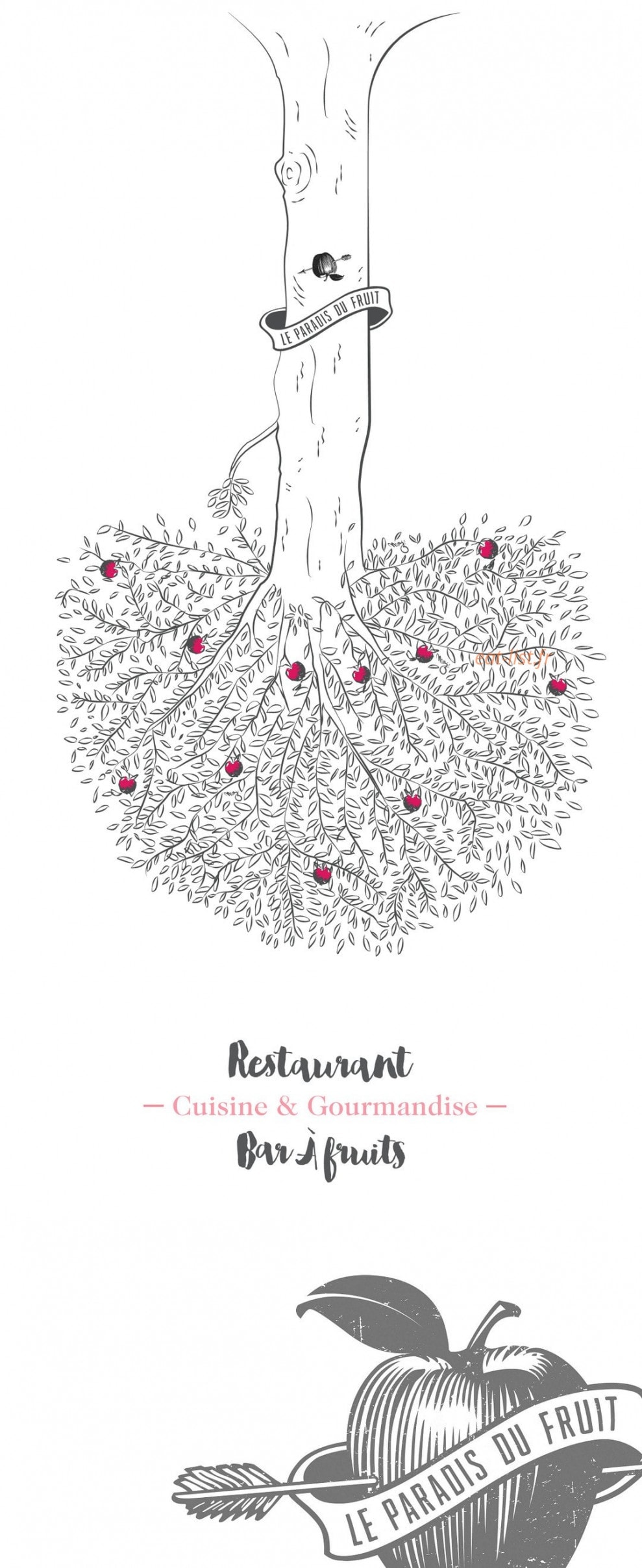 Le paradis du fruit — carte page 1