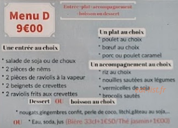 Le Royal d'Asie — carte page 5