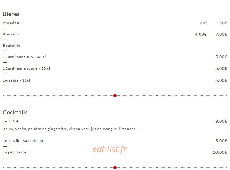 Le Ti'Vik — carte page 4